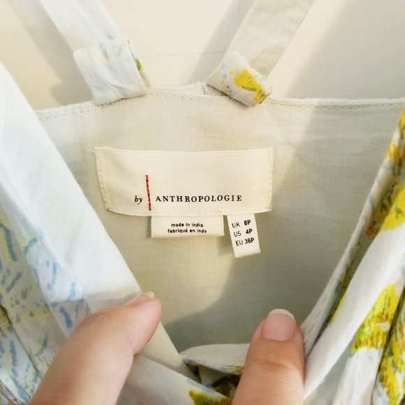 Anthropologie Solenne Flounced Maxi Dress - Picture 6 of 6